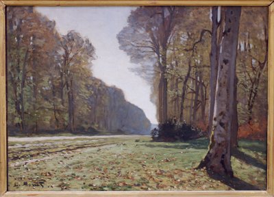 The Paving of Chailly by Claude Monet